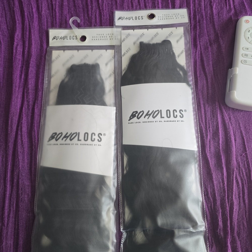 BOHOLOCS Goddess hair for Faux Locs Extensions - 2 Packs